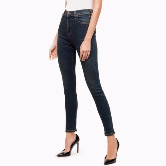 Talula x Agolde Sky-high Skinny Blue Jeans